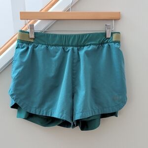 Topo Designs Teal Athletic Shorts